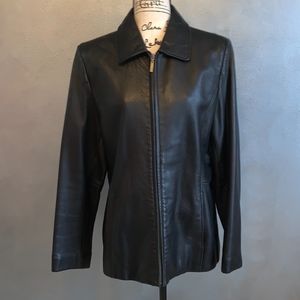Leather jacket